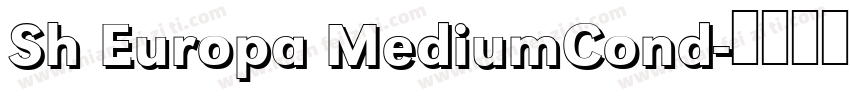 Sh Europa MediumCond字体转换
